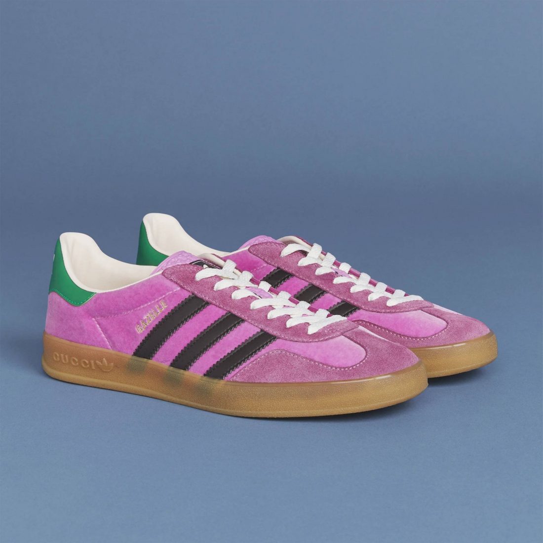 Adidas x Gucci Rosa Gazelle Zapatilla